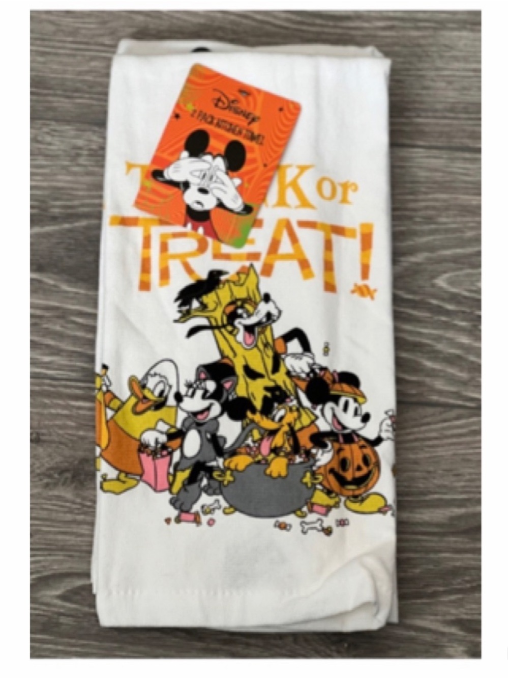 NEW Disney 2 Pack Kitchen Towel Halloween